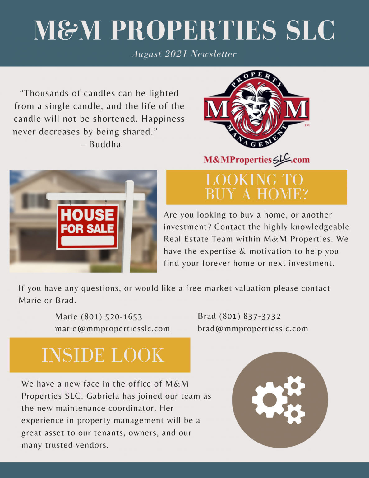 Salt Lake City Property Management Marie 8015201653 MM Property Management